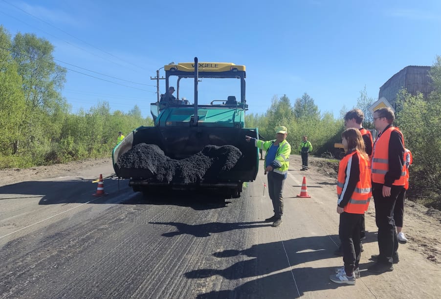 Студенты Мурманского арктического университета проходят практику на объектах нацпроекта