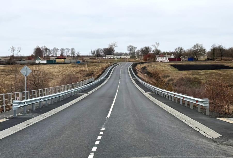 В Белгородской области досрочно отремонтирован подъезд к селу Новая Масловка